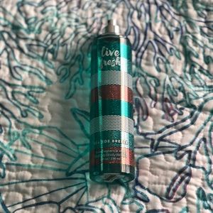 Bath and body works live fresh body spray